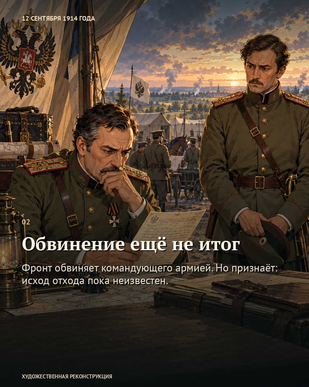 Иллюстрация к истории «Как искали свою армию», 12 сентября 1914 года