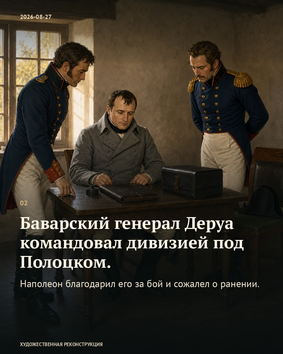 Иллюстрация к истории «Награда для генерала, который уже умер», 27 августа 1812 года (15 августа по старому стилю)